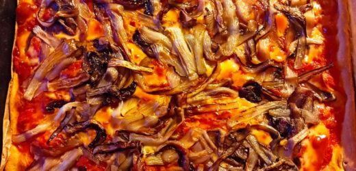 Pizza con Radicchio Rosso Trevigiano