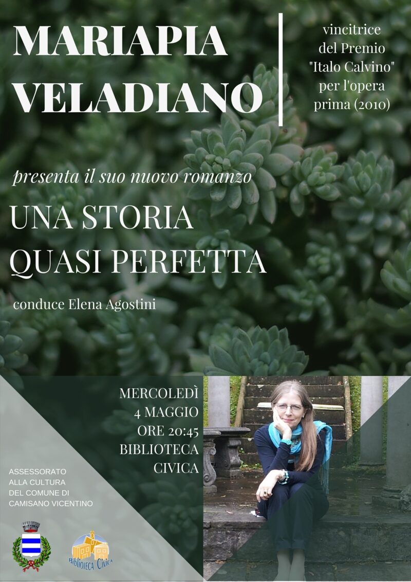 La vicentina Maria Pia Veladiano e il suo nuovo romanzo