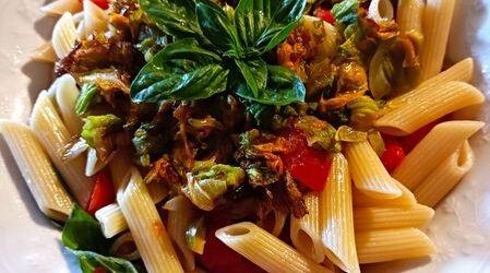 Penne Fredde ai Fiori di Zucca