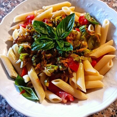 Penne Fredde ai Fiori di Zucca
