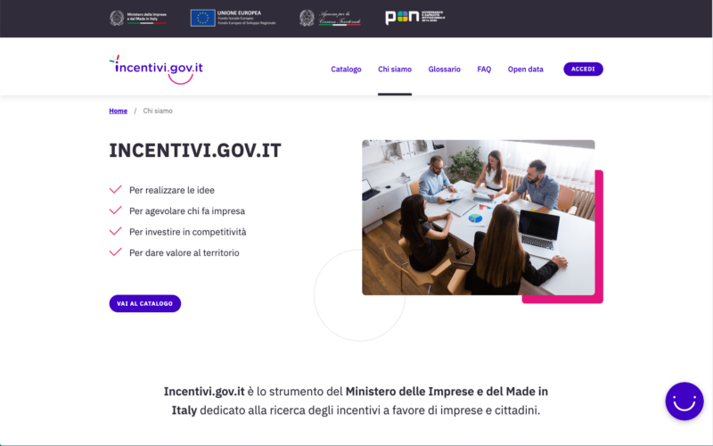 Incentivi del Governo: il sito sempre aggiornato dedicato a tutte le professioni