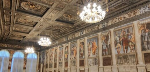 Padova – Sala affrescata Reggia dei Carraresi
