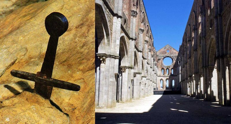 Abbazia di San Galgano ed Eremo di Montesiepi a Chiusdino (Siena)
